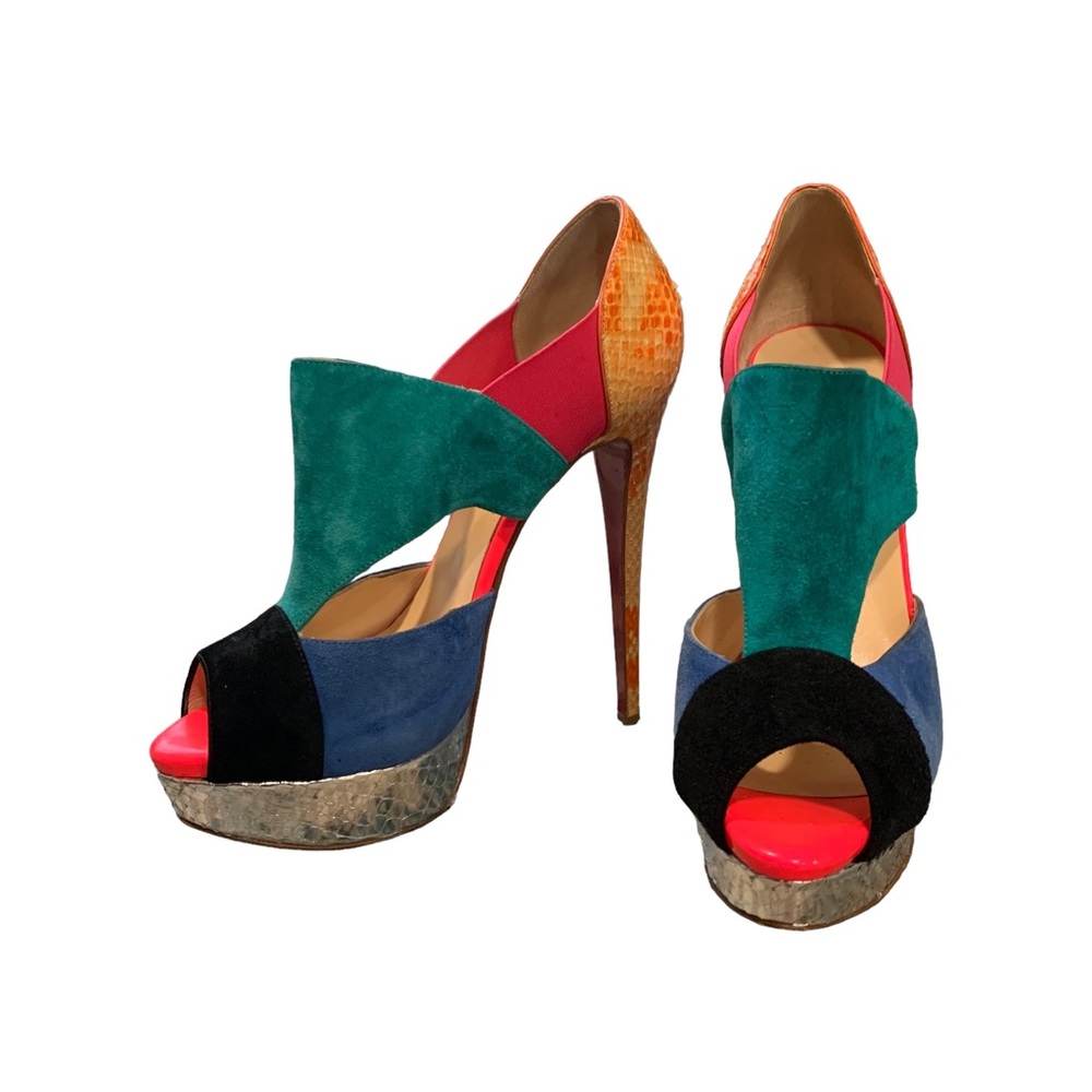 Christian Louboutin Python Fresh Heels (Special Edition)